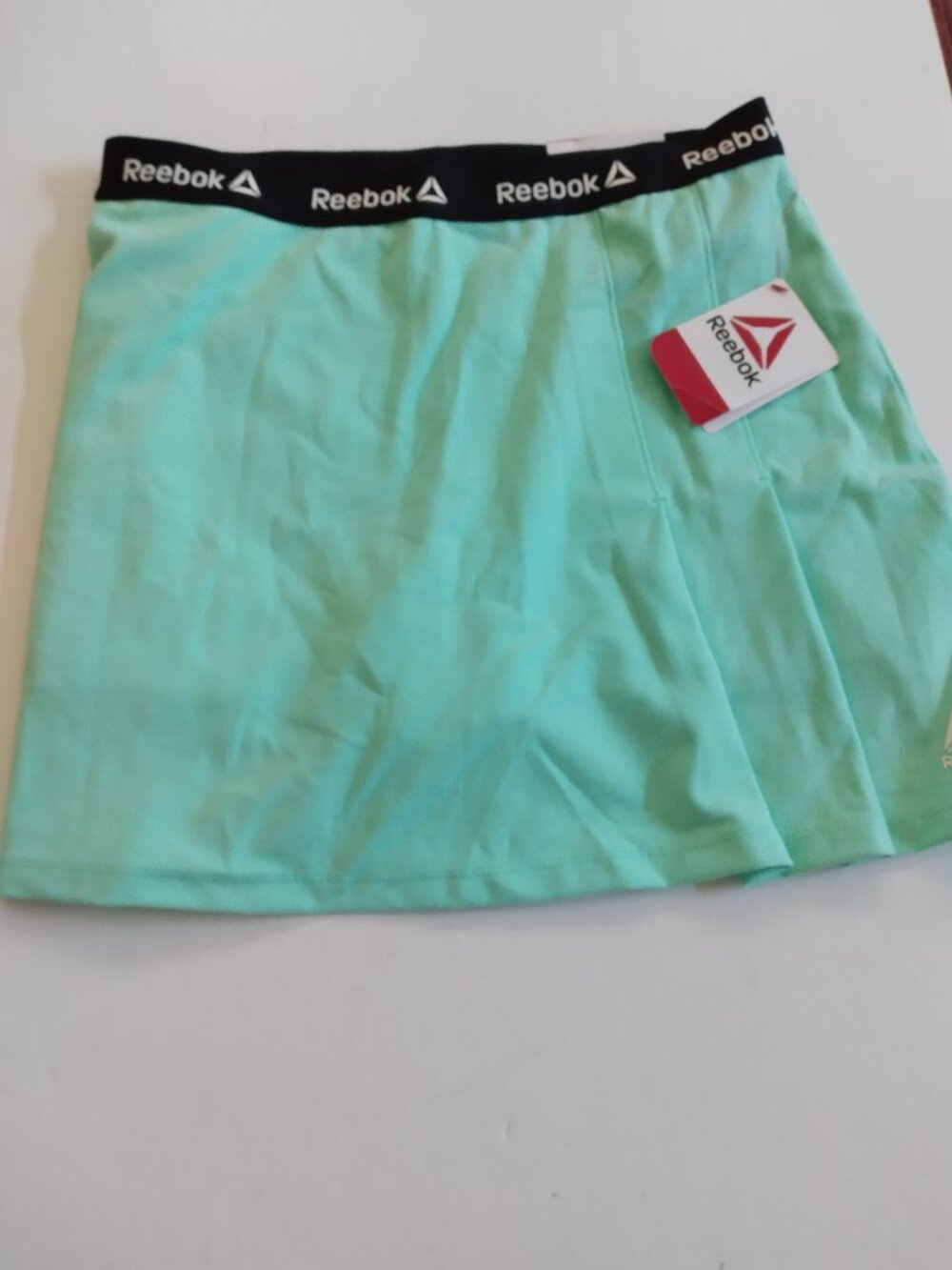 NWT REEBOK Skort Girls Size 14/16 Ice Green